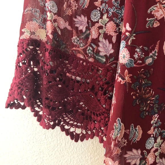 ✨NWOT✨ XHILARATION FLORAL TUNIC DRESS - Picture 4 of 6